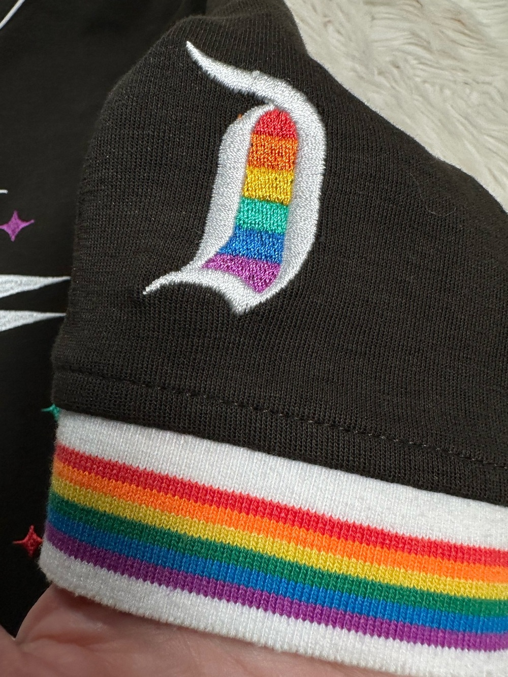 Disneyland Resorts • Unisex Pride Snap Front Embroidery Jersey - Picture 4 of 15